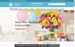 Cielo's Floral Designs website