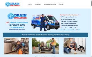 Drain Unclogger website