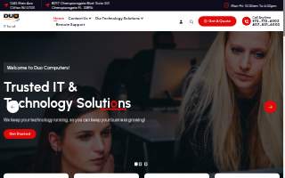 Duo Computers of Clifton website