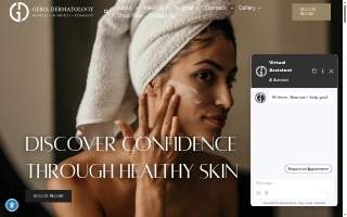 Geria Dermatology - Rutherford of Passaic website