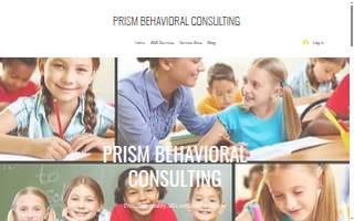 Prism ABA Therapy & Autism Learning Center website