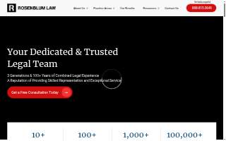 Rosenblum Law of Passaic website