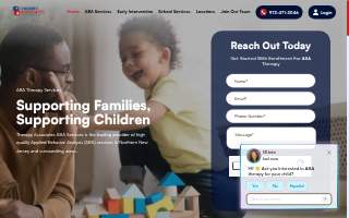 Therapy Associates ABA Services website