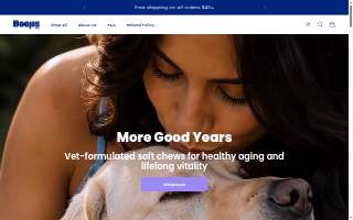 Boops Pet Care LLC website