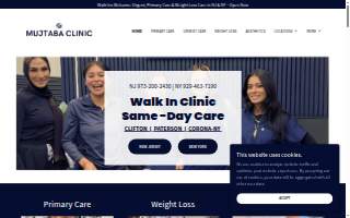 Mujtaba Clinic: Urgent care center website