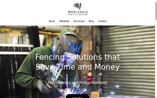 Wholesale Fence Distributors of Paterson website