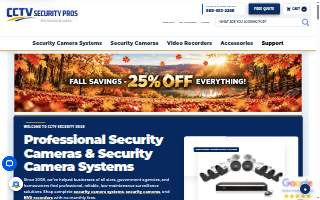 CCTV Security Pros LLC website