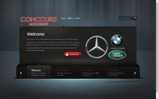 Concours Auto Body website