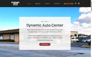 Dynamic Auto Centre website