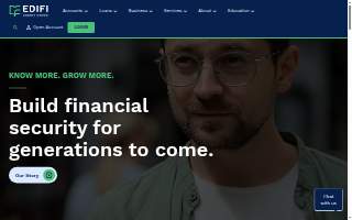 EdiFi Credit Union of Pennsauken website