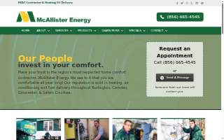 McAllister Energy website