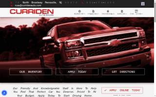 Curriden Auto Sales website