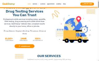QuikStamp website
