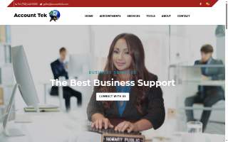Account Tek Inc. website