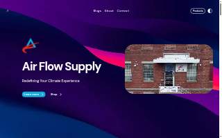 Air Flow Supply website