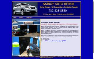 Amboy's Auto Repair website