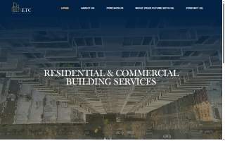 Construction Company website