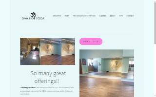 Jiva Hot Yoga of Perth Amboy website