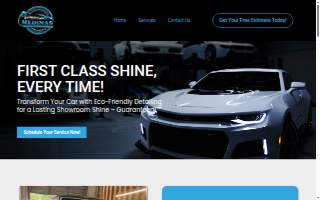 Medina’s Auto Detail website
