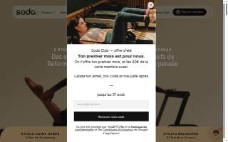 Pilates Design Studio website