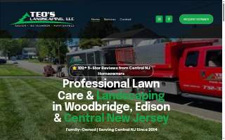 Teos Landscaping LLC website