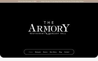 The Armory NJ website