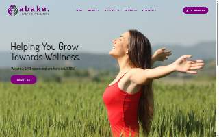 Abake Health and Wellness, LLC website