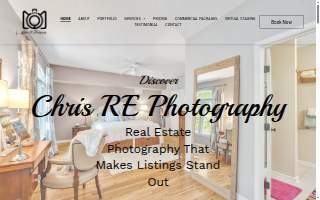 Chris RE Photography website