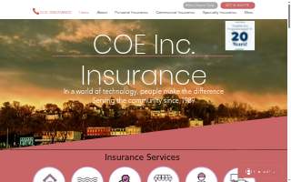 COE Insurance website