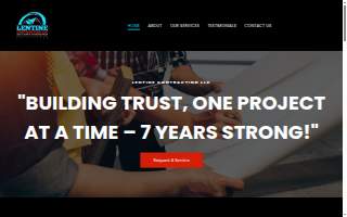 Lentine Contracting LLC website