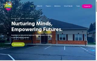 Little Creators Planet Preschool and Daycare Center website