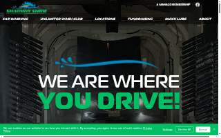 Shammy Shine Car Wash Greenwich Twp website