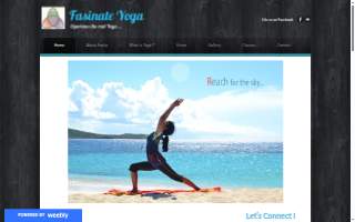 Fasinate Yoga website