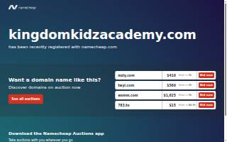 Kingdom Kidz Academy of Piscataway website