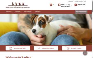 Raritan Animal Hospital of Piscataway website