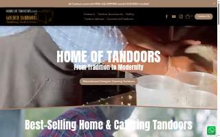 Tandoor Restaurant & Catering website