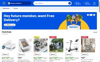 Walmart website