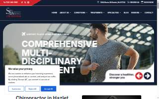Airport Plaza Spine and Wellness of Plainfield website