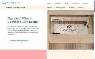 Complete Care at Plainfield website