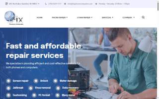 iFix Phones & Computers of Middlesex website