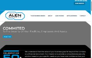 Alen Security website