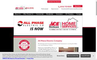 All-Phase Electric Co. website
