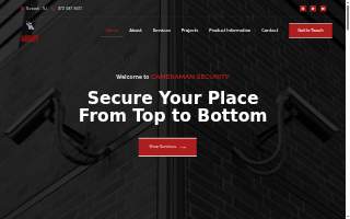 Camera Man security CCTV & Surveillance Specialist website