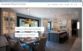 Cranbury Design Center website