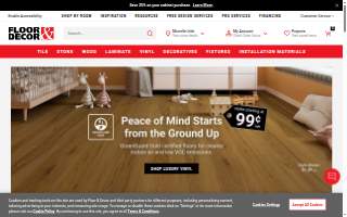 Floor & Decor of Plainsboro website