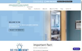 John E. Vine, MD - Dermatology & Skin Surgery Center of Princeton, LLC website