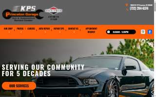 KPS Princeton Garage website