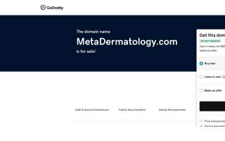 Meta Dermatology Plainsboro website