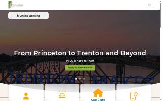 Princeton Federal Credit Union of Plainsboro website