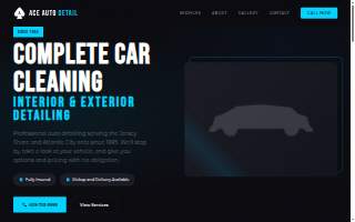 Ace Auto Detail NJ LLC of Pleasantville website